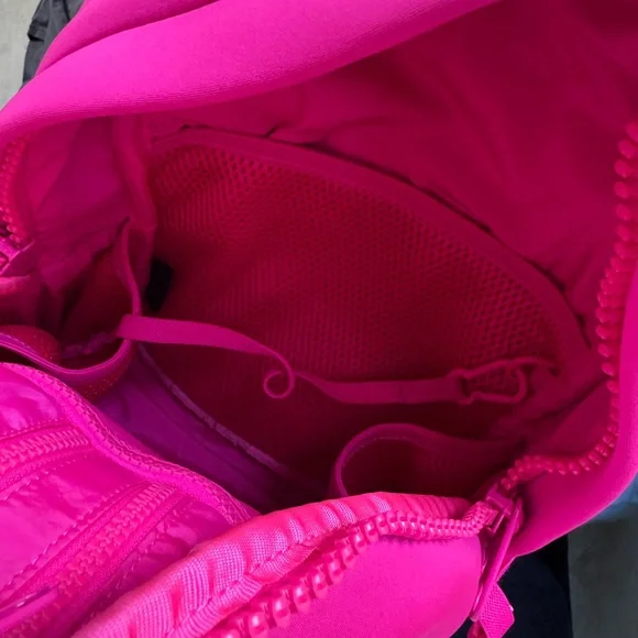 Dagne Dover Mini Neon Pink Backpack - Picture 6 of 7